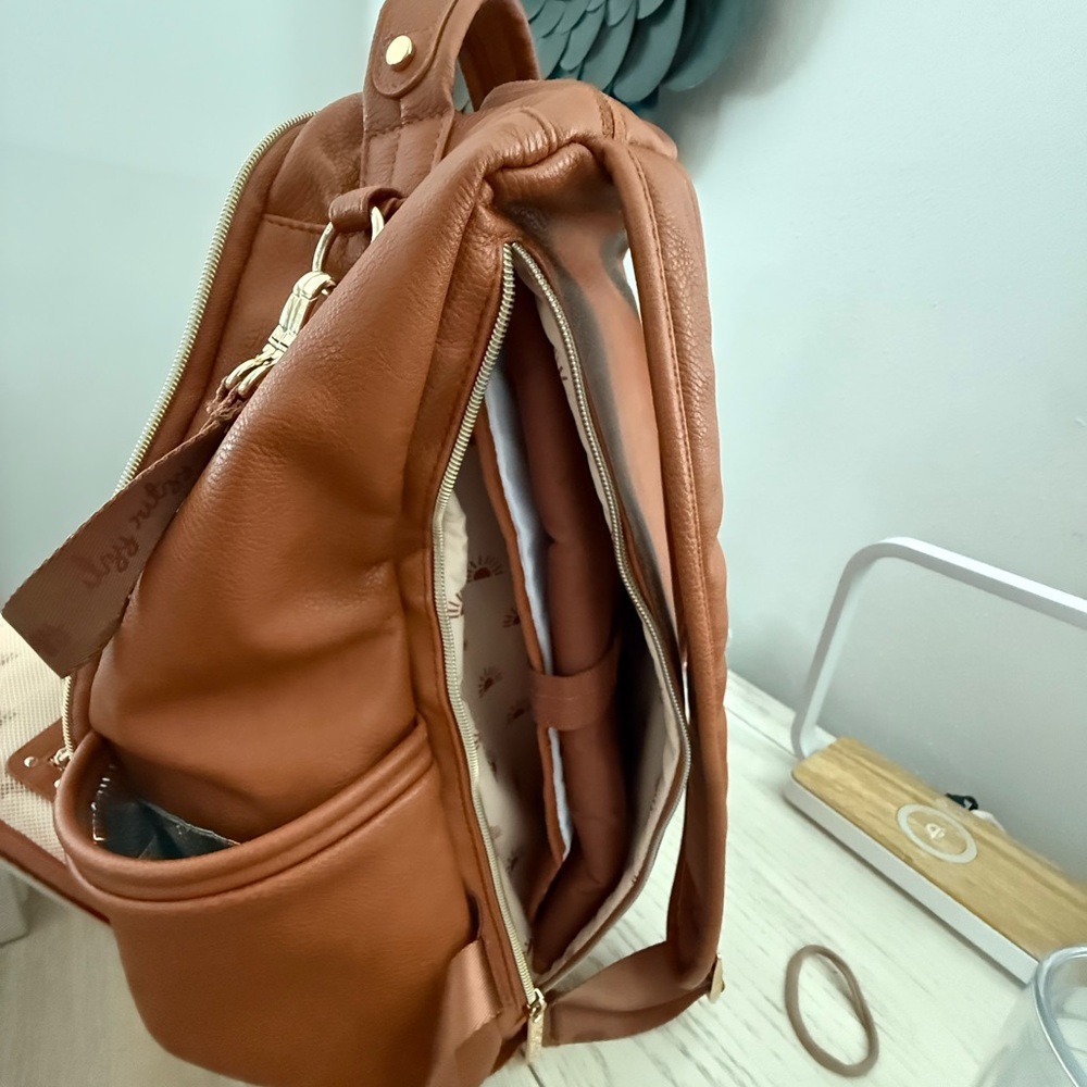 Itzy Ritzy Tan Backpack - Picture 7 of 7